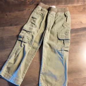 Boys drawstring waist cargo pants